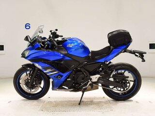 2019 Kawasaki Ninja 650, синий, 655000 рублей, вид 1
