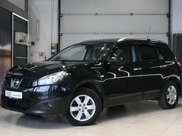 2010 Nissan Qashqai+2 I Рестайлинг, чёрный - вид 3