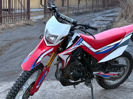 2022 Motoland CRF250 Enduro, красный, 101000 рублей, вид 1