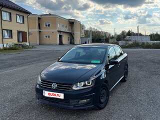 2017 Volkswagen Polo V Рестайлинг, серый, 700000 рублей, вид 2