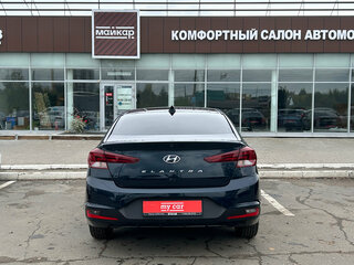 2019 Hyundai Elantra VI (AD) Рестайлинг, синий, 1575000 рублей, вид 5
