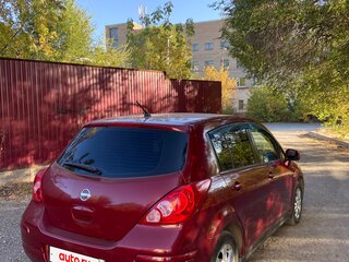 2007 Nissan Tiida I, красный, 630000 рублей, вид 5