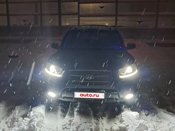 2007 Hyundai Santa Fe II, синий, 1250000 рублей - вид 22