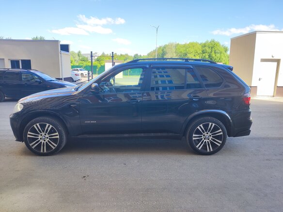 2011 BMW X5 40d II (E70) Рестайлинг, чёрный - вид 7