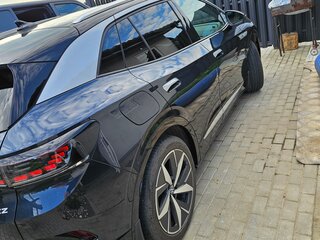 2024 Volkswagen ID.4 Crozz, синий, 4650000 рублей, вид 3