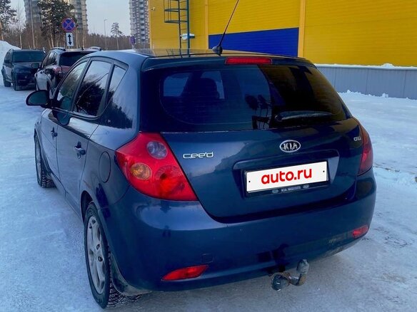 2008 Kia Ceed I, синий, 600000 рублей - вид 8