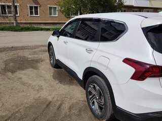 2020 Hyundai Santa Fe IV Рестайлинг, белый, 3150000 рублей, вид 3