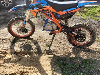 2024 Kayo Evolution YX125EM, синий, 70000 рублей, вид 5