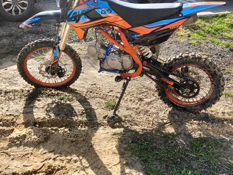 2024 Kayo Evolution YX125EM, синий, 70000 рублей, вид 5