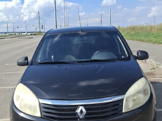 2010 Renault Sandero I, чёрный, 320000 рублей, вид 1
