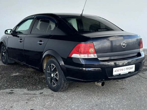 2008 Opel Astra H Рестайлинг, чёрный, 290000 рублей - вид 6