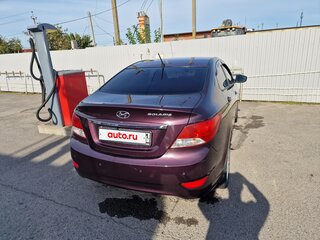 2012 Hyundai Solaris I, фиолетовый, 800000 рублей, вид 3