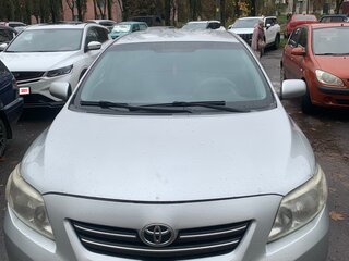 2007 Toyota Corolla AMT X (E140, E150), серебристый, 650000 рублей, вид 1
