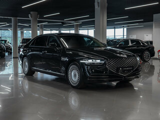 2019 Genesis G90 I Рестайлинг, чёрный, 2880000 рублей, вид 2