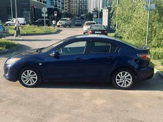2012 Mazda 3 II (BL) Рестайлинг, синий, 755000 рублей, вид 3
