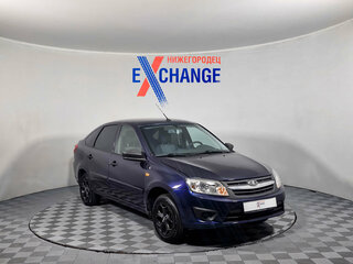 2017 Lada (ВАЗ) Granta I, синий, 489000 рублей, вид 2