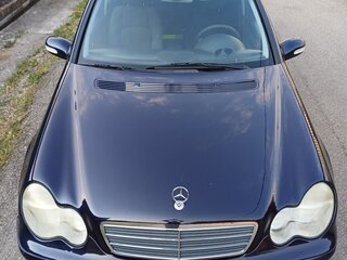 2002 Mercedes-Benz C-Класс 180 II (W203), синий, 690000 рублей, вид 3