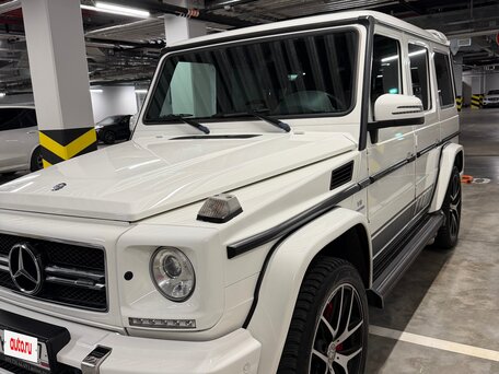 2016 Mercedes-Benz G-Класс AMG 63 AMG I (W463) Рестайлинг 3, белый, 9200000 рублей, вид 1