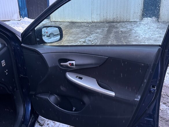 2008 Toyota Corolla AMT X (E140, E150), синий, 730000 рублей - вид 9