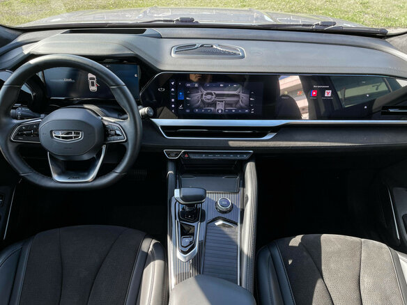 2024 Geely Monjaro I, серый - вид 11