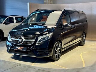 2022 Mercedes-Benz V-Класс Extra Long 300 d экстра длинный III (W447) Рестайлинг, чёрный, 16175000 рублей, вид 3