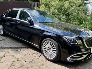 2019 Mercedes-Benz Maybach S-Класс 450 I (X222) Рестайлинг, чёрный, 4200000 рублей, вид 1