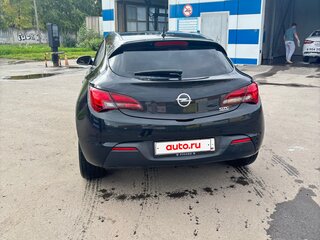 2012 Opel Astra GTC J Рестайлинг, чёрный, 530000 рублей, вид 4