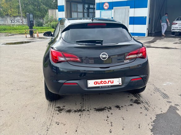 2012 Opel Astra GTC J Рестайлинг, чёрный, 530000 рублей - вид 3