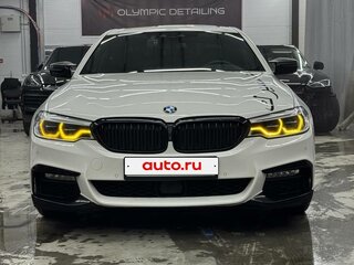 2017 BMW 5 серии 530i VII (G30/G31/G38), белый, 2850000 рублей, вид 1