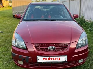 2011 Kia Rio II Рестайлинг, красный, 330000 рублей, вид 2