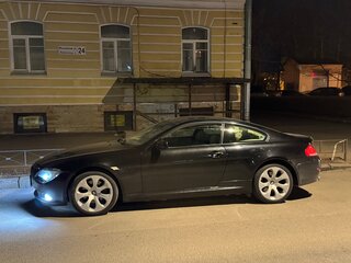2008 BMW 6 серии 650i II (E63/E64) Рестайлинг, чёрный, 1200000 рублей, вид 5