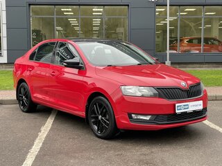 2017 Skoda Rapid I Рестайлинг, красный, 1150000 рублей, вид 3