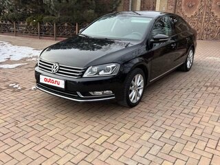 2013 Volkswagen Passat B7, чёрный, 1400000 рублей, вид 2