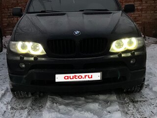 2005 BMW X5 3.0d I (E53) Рестайлинг, чёрный, 1200000 рублей, вид 1
