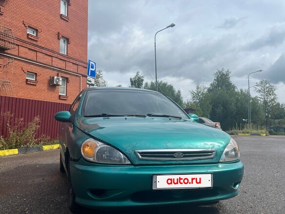 2001 Kia Rio I, зелёный