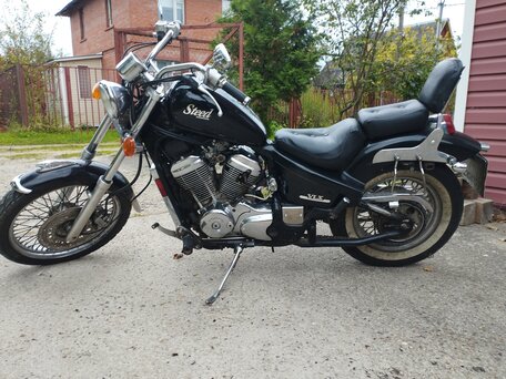 1991 Honda Steed 600, чёрный, 270000 рублей, вид 1