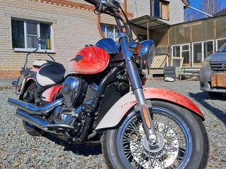 2007 Kawasaki VN900 Vulcan, белый, 470000 рублей, вид 4
