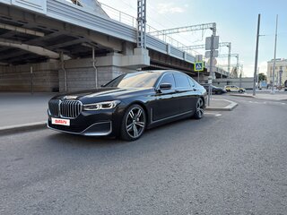 2019 BMW 7 серии Long 740Li xDrive VI (G11/G12) Рестайлинг, чёрный, 3960000 рублей, вид 1