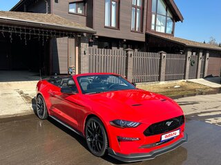 2020 Ford Mustang VI Рестайлинг, синий, 3000000 рублей, вид 3