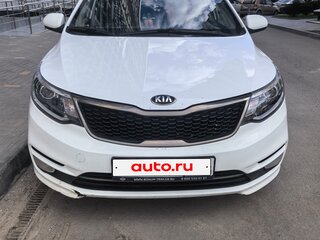 2015 Kia Rio III Рестайлинг, белый, 1070000 рублей, вид 1
