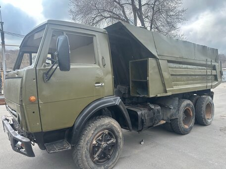 1989 КамАЗ 5511, зелёный, 490000 рублей, вид 1