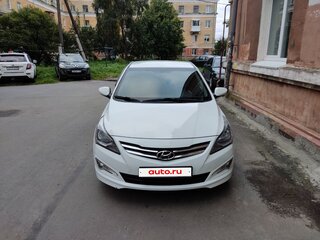 2016 Hyundai Solaris I Рестайлинг, белый, 1050000 рублей, вид 1
