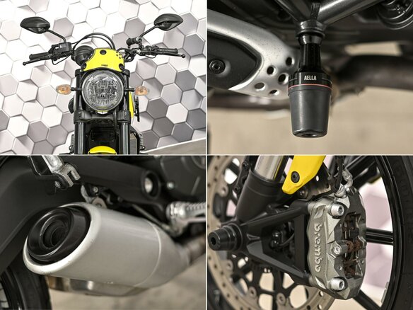2015 Ducati Scrambler 800, жёлтый, 469000 рублей - вид 9