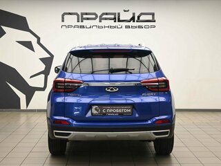 2020 Chery Tiggo 4 I Рестайлинг, синий, 1060000 рублей, вид 4