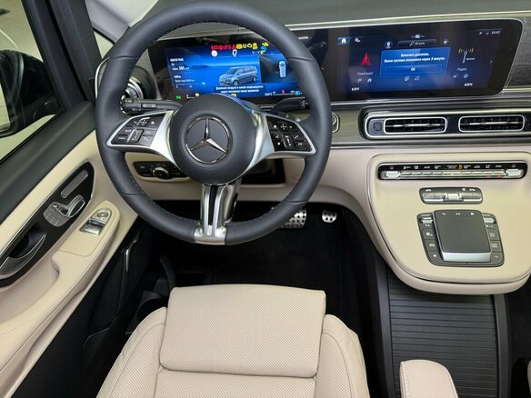 2024 Mercedes-Benz V-Класс Extra Long 300 d экстра длинный III (W447) Рестайлинг 2, чёрный, 16500000 рублей - вид 15