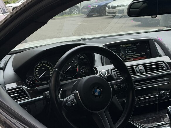 2013 BMW 6 серии 640i xDrive III (F06/F13/F12), белый - вид 4
