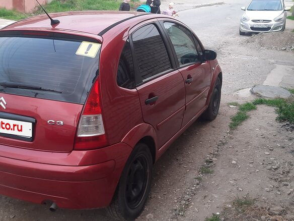 2009 Citroen C3 I Рестайлинг, красный, 350000 рублей - вид 5