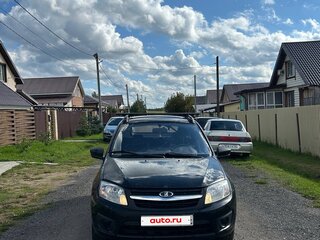 2015 Lada (ВАЗ) Granta I, чёрный, 290000 рублей, вид 2