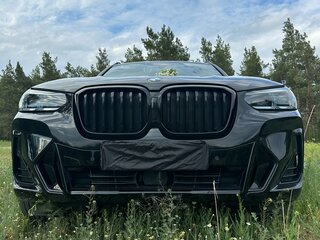 2022 BMW X3 20i xDrive III (G01) Рестайлинг, чёрный, 5700000 рублей, вид 3