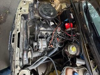 1990 Audi 80 IV (B3), золотистый, 120000 рублей, вид 2